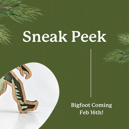 Five Differences between the live Bigfoot and the 3D Bigfoot