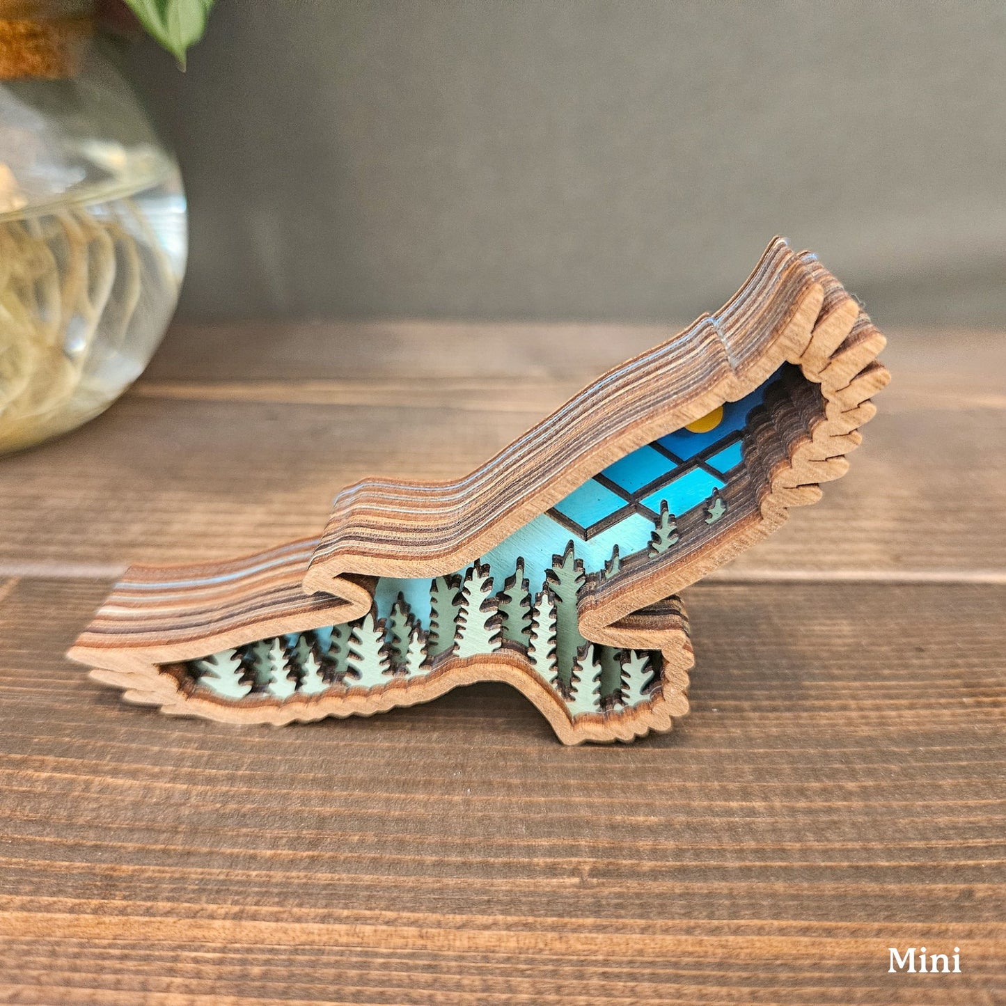 3D Layered Mini Eagle