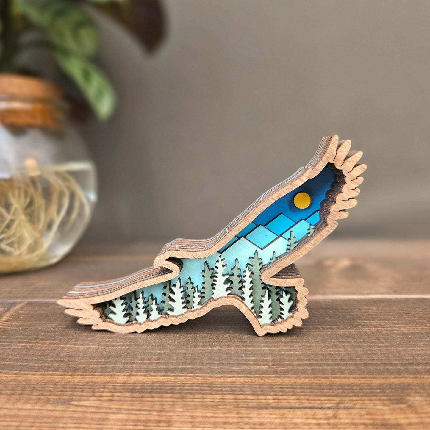 3D Layered Mini Eagle