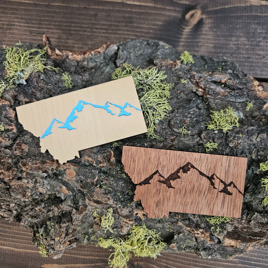 Montana Mountains Magnet