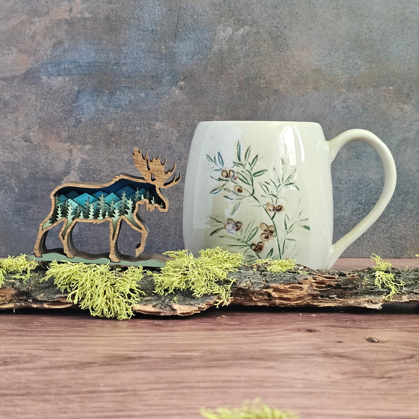 3D Layered Mini Moose