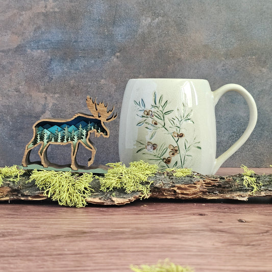 3D Layered Mini Moose
