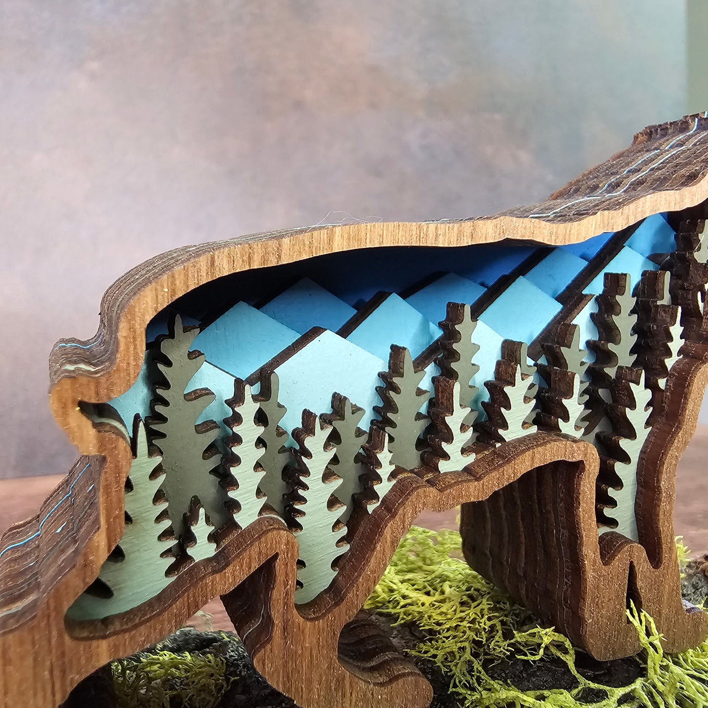 3D Layered Mini Bobcat