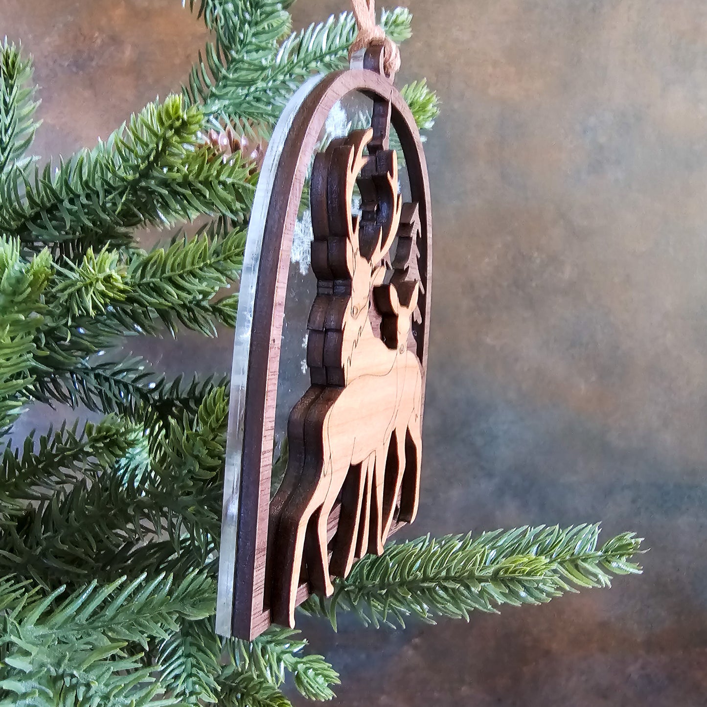 Bear Arch Christmas Tree Ornament