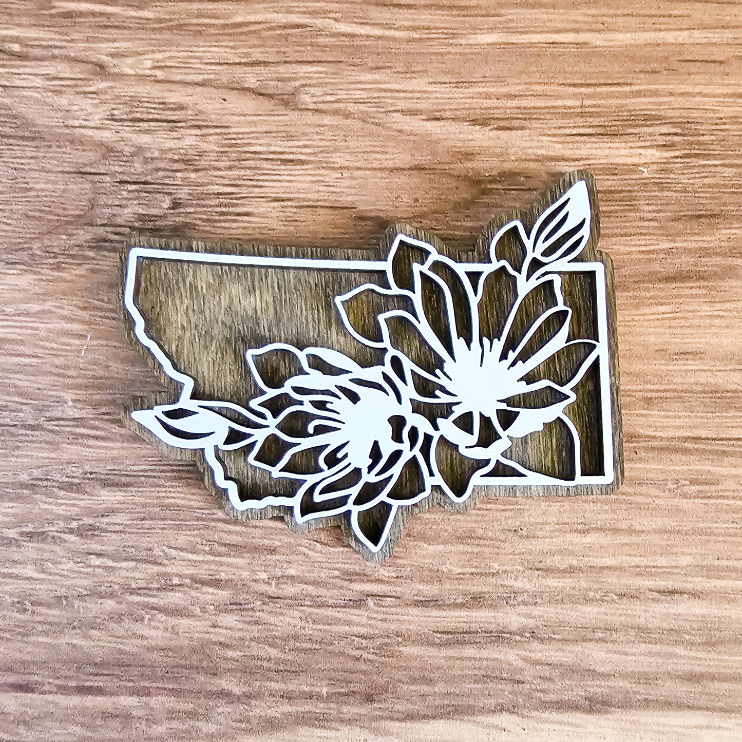 Montana State Flower Magnet