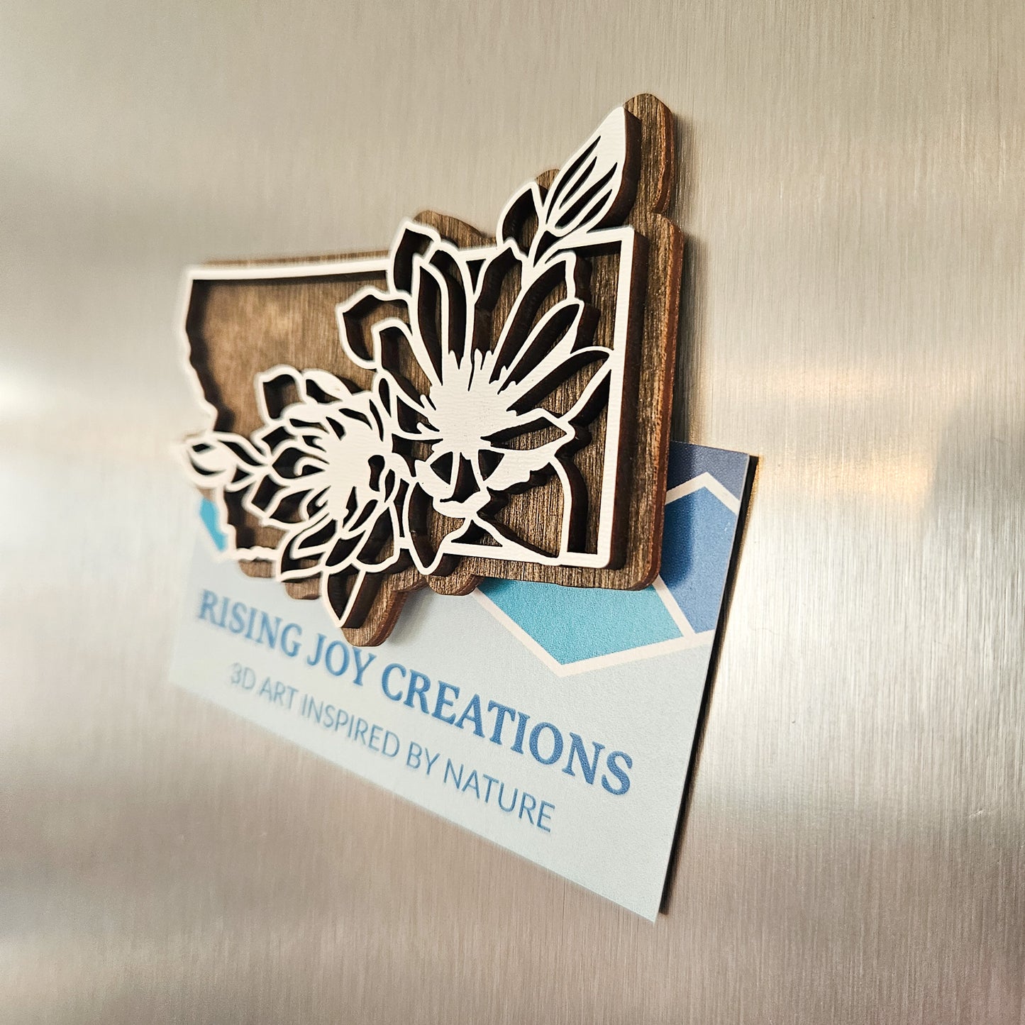 Montana State Flower Magnet