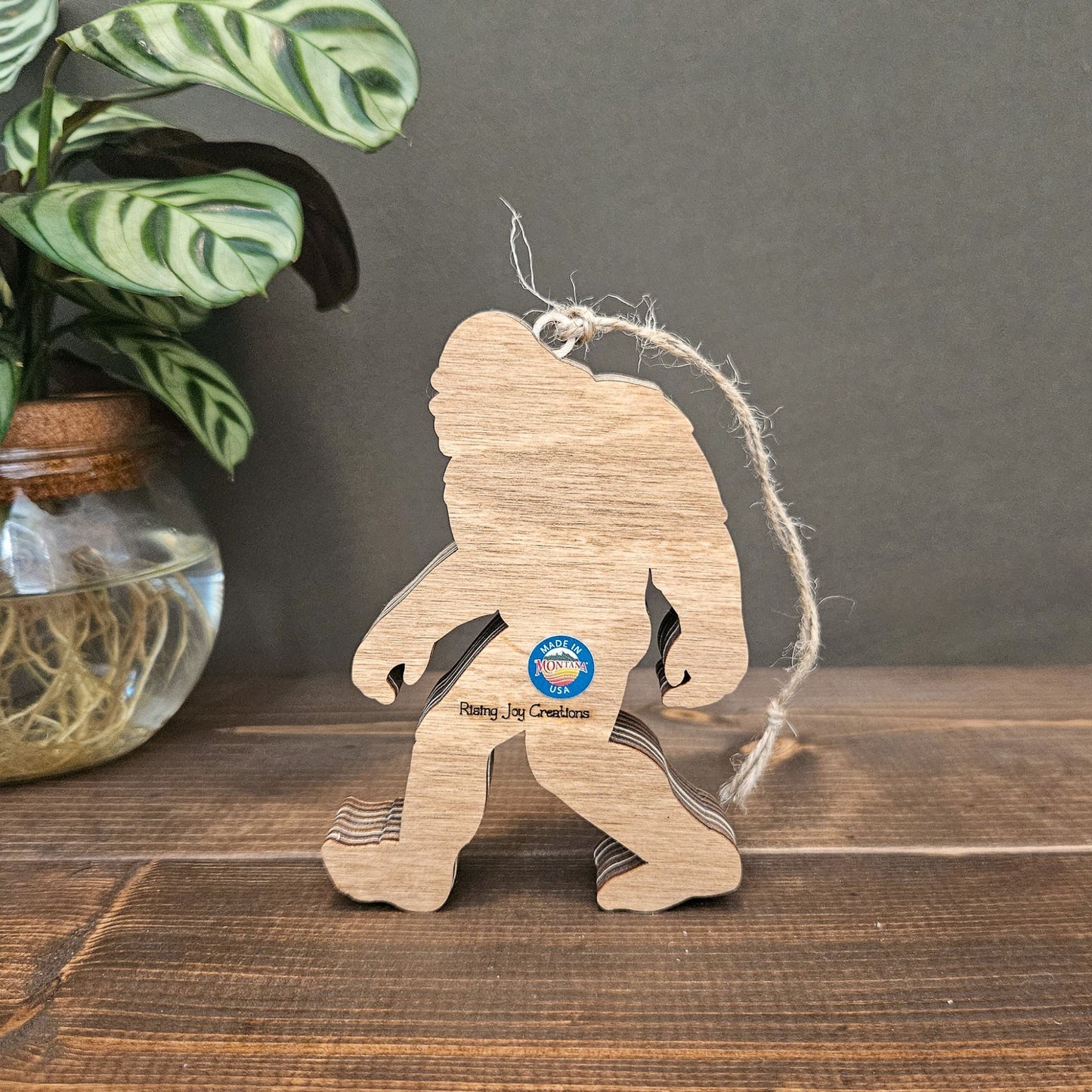 3D Bigfoot Christmas Tree Ornament