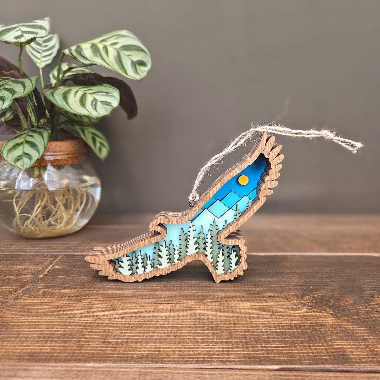 3D Eagle Christmas Tree Ornament-New Version!