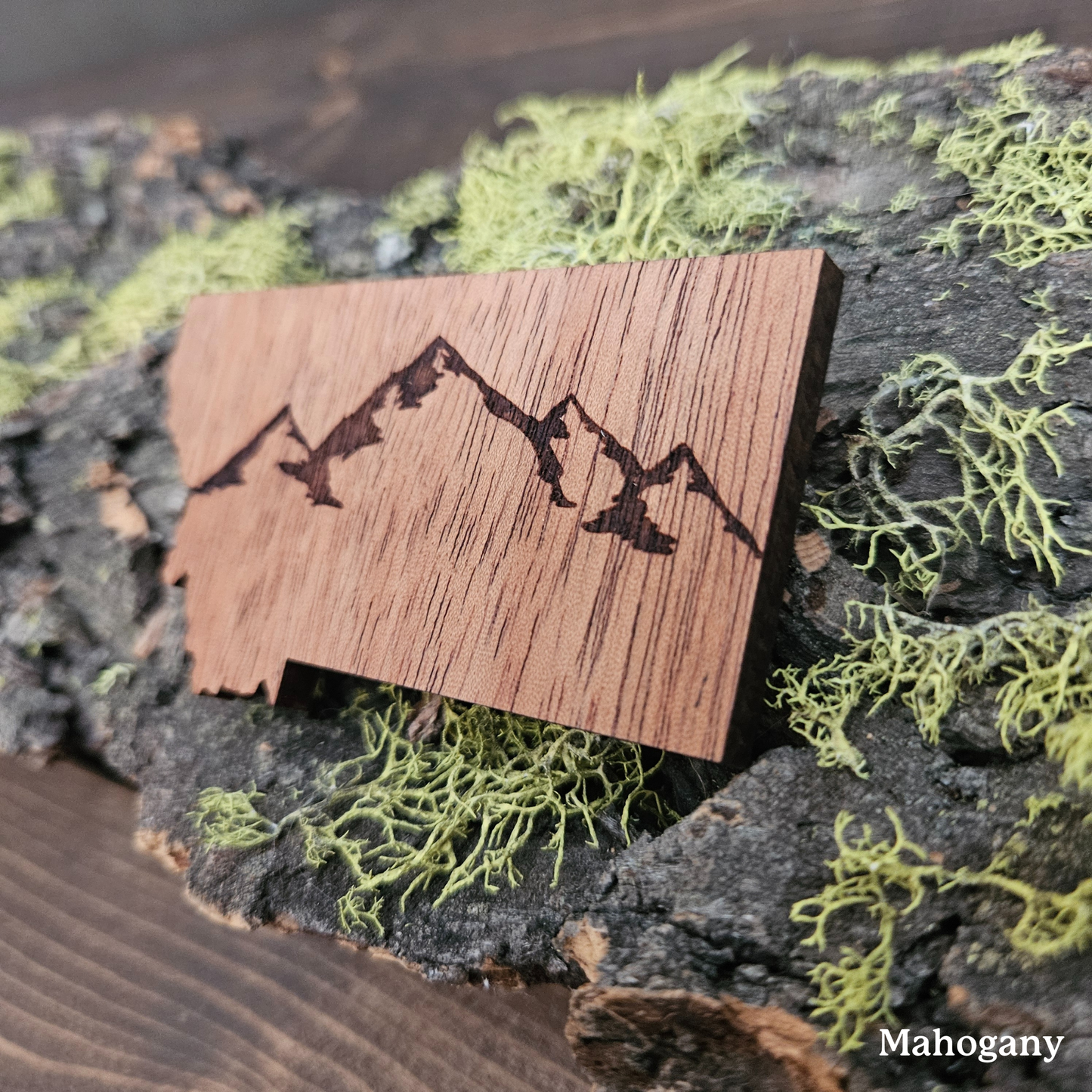 Montana Mountains Magnet