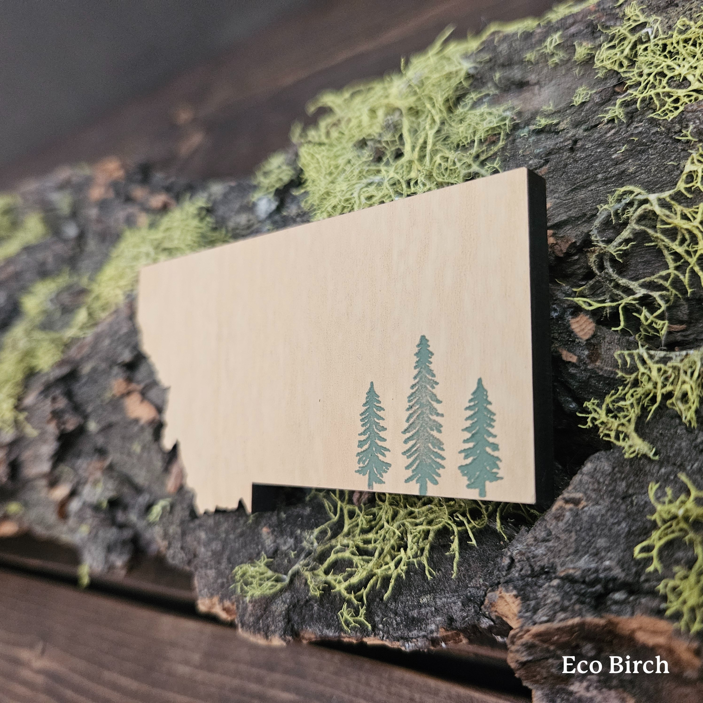 Montana Pine Trees Magnet