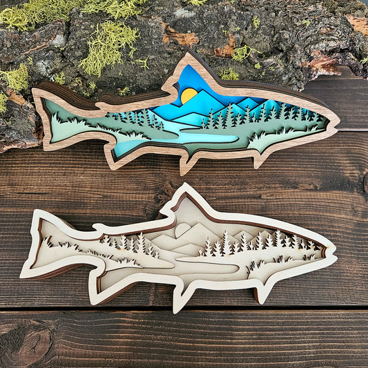 3D Fish Art DIY Kit