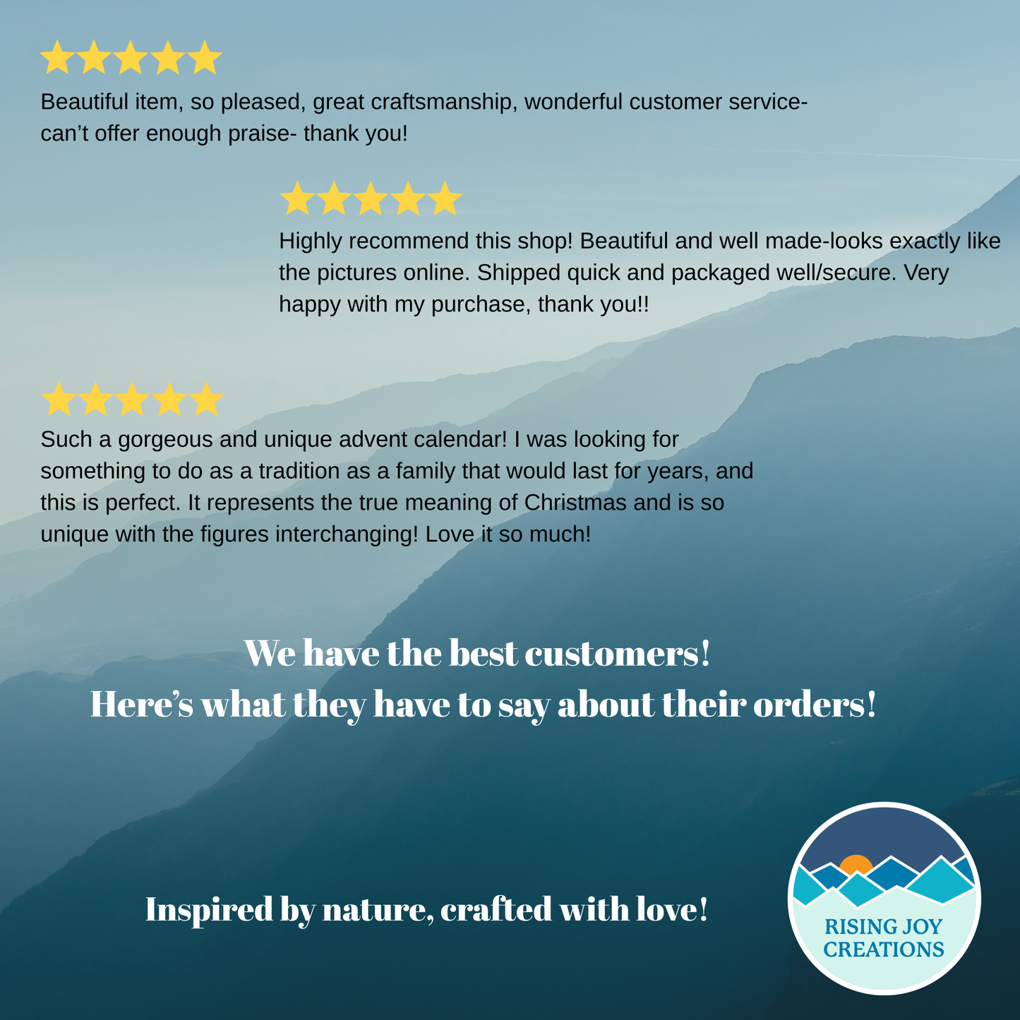 Mary & Joseph Christmas Countdown Advent Calendar