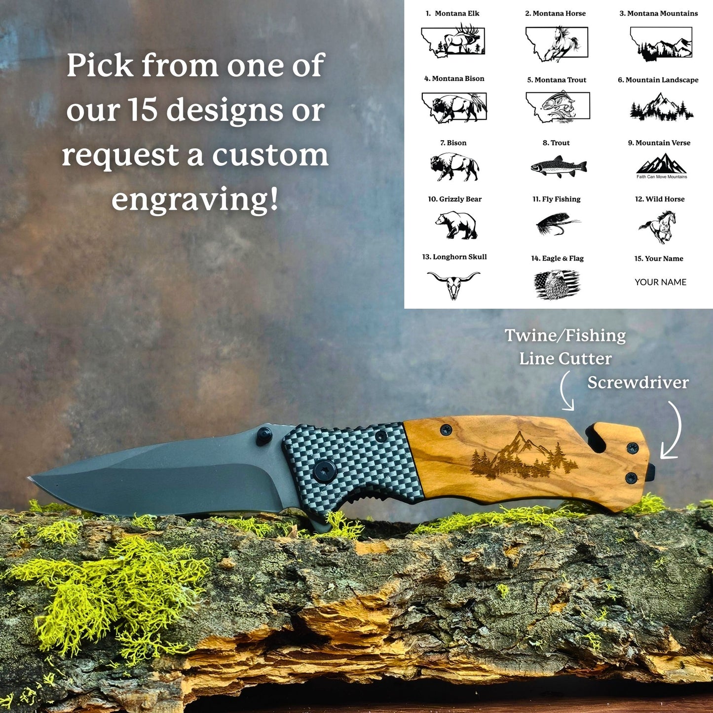 Personalized Tactical Knife