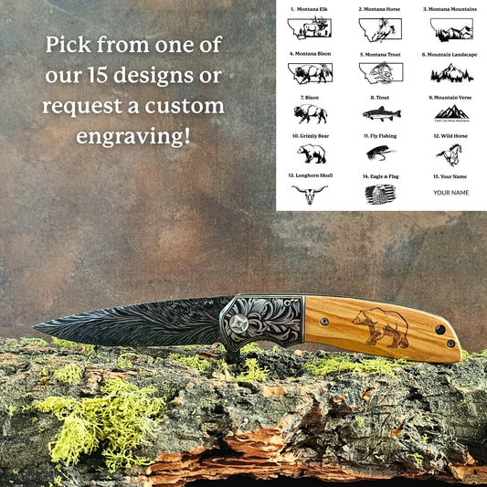 Personalized Tooled Knife
