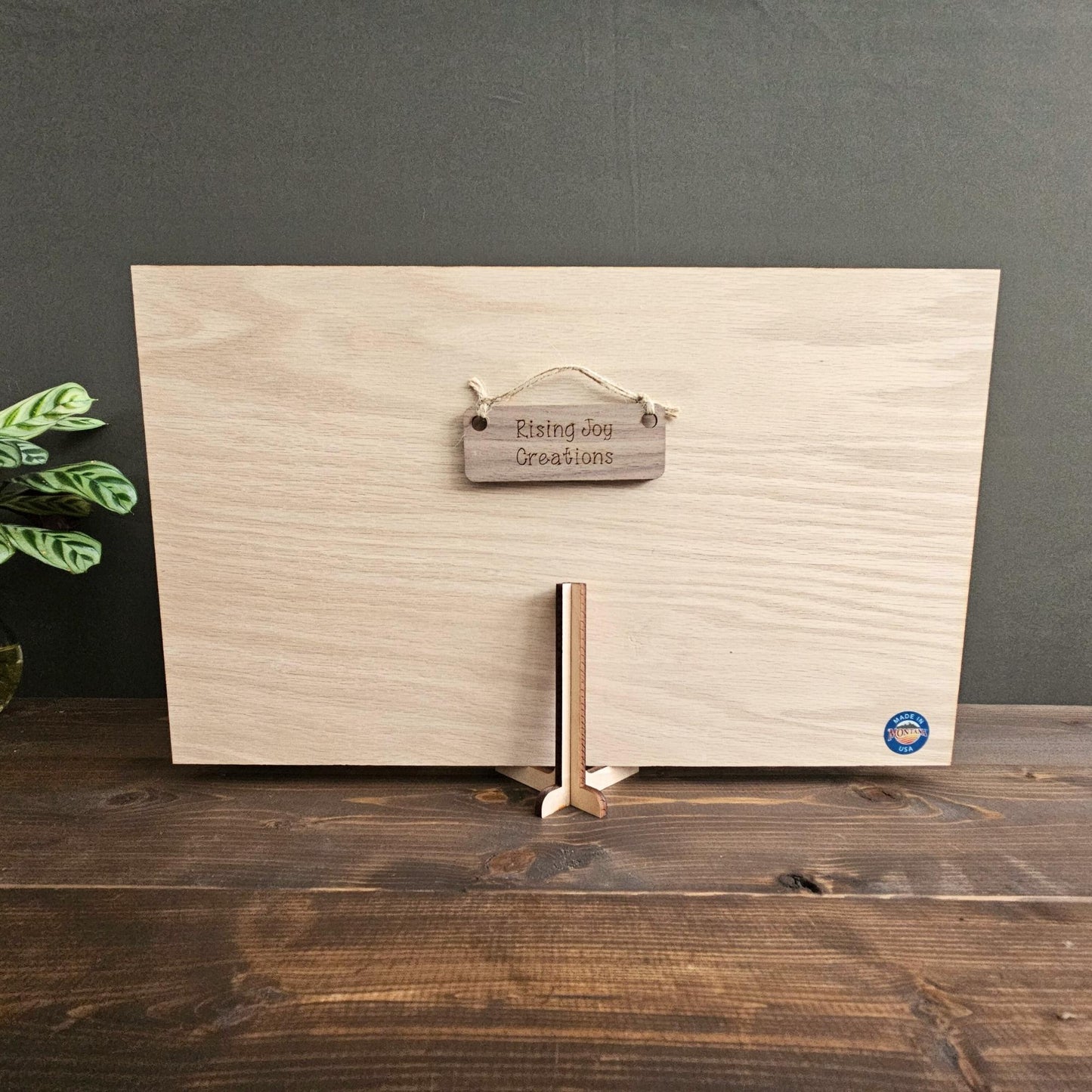 National Park Travel Map-Natural Wood