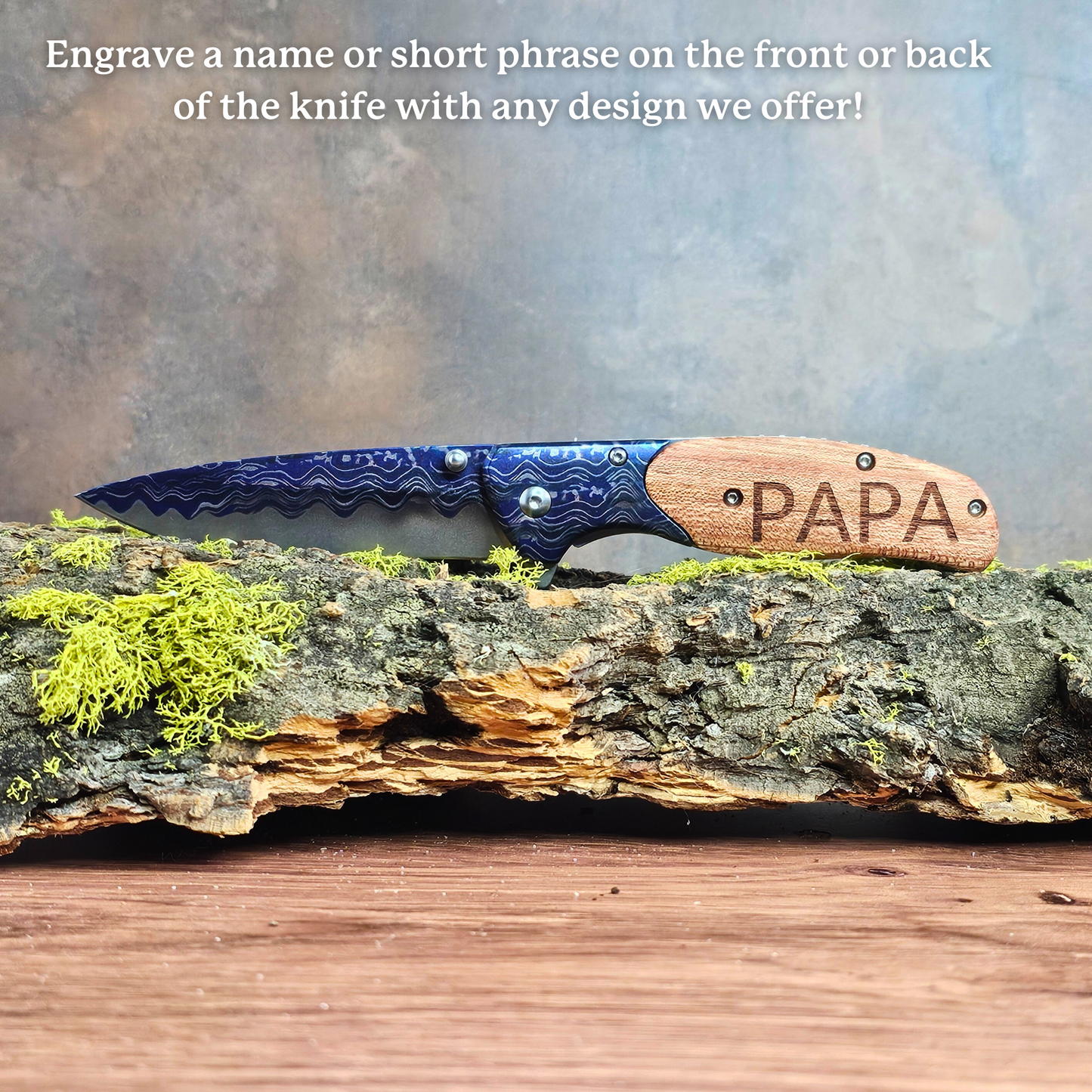 Personalized Tooled Knife