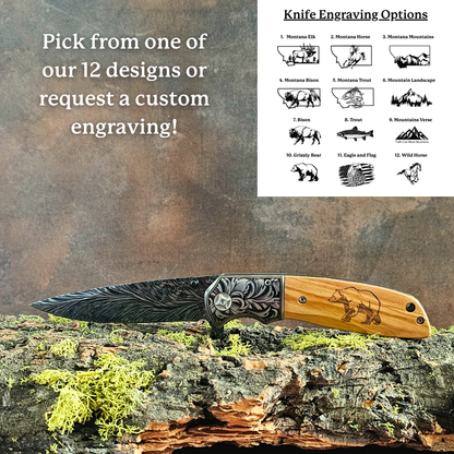 Personalized Tooled Knife