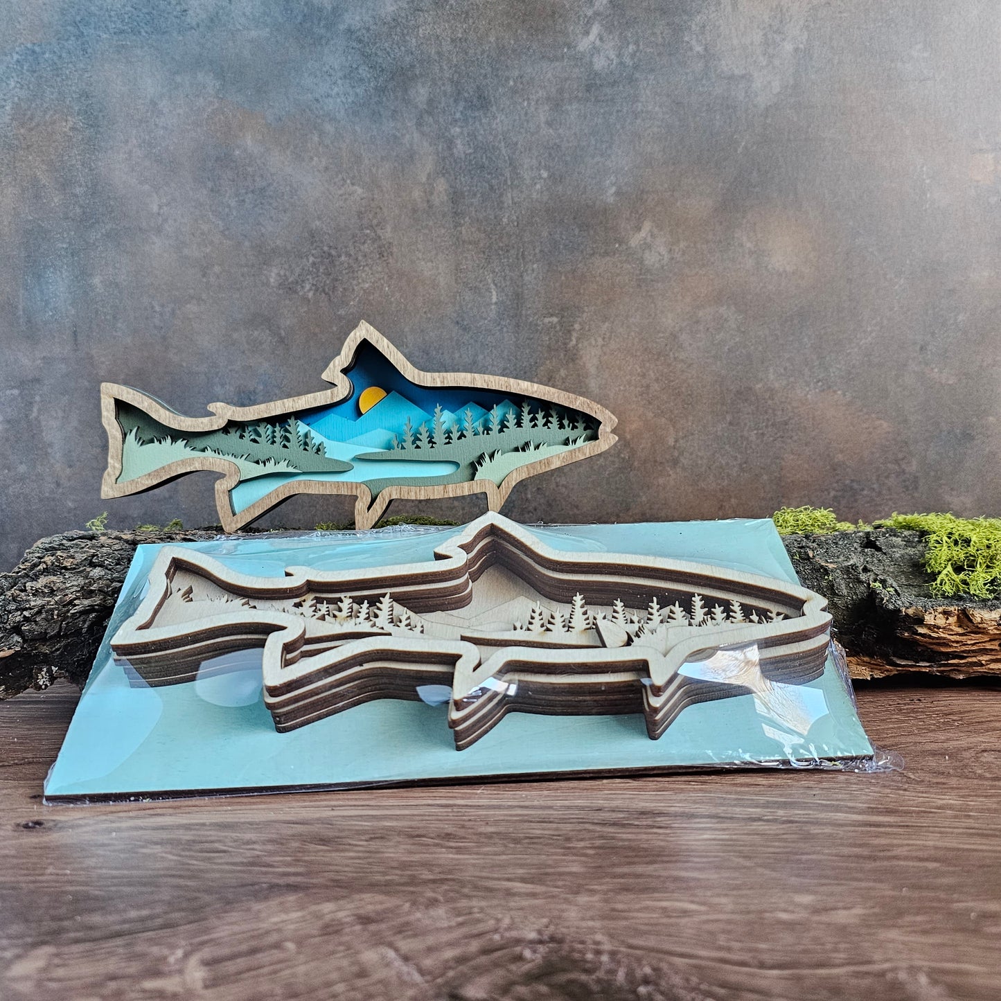 3D Fish Art DIY Kit