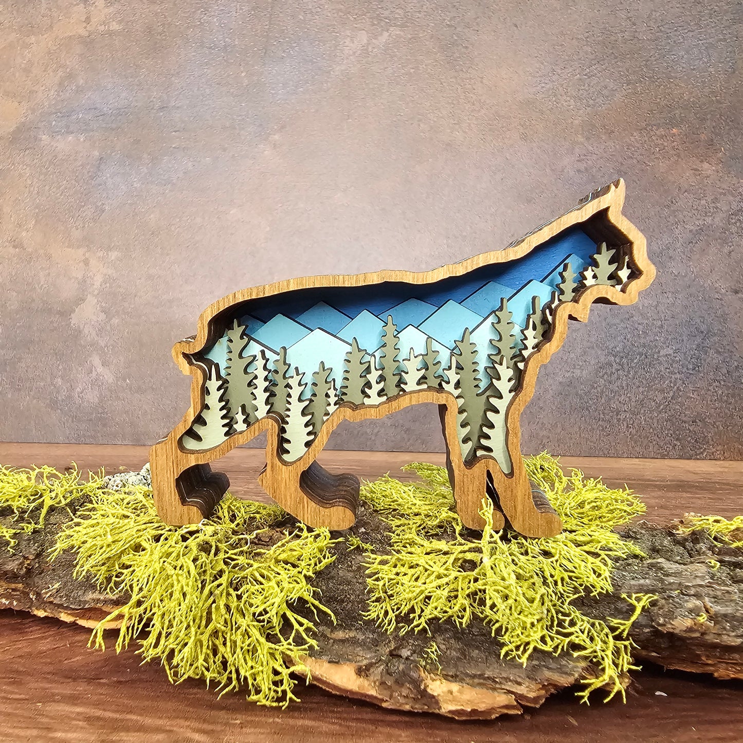 3D Layered Mini Bobcat