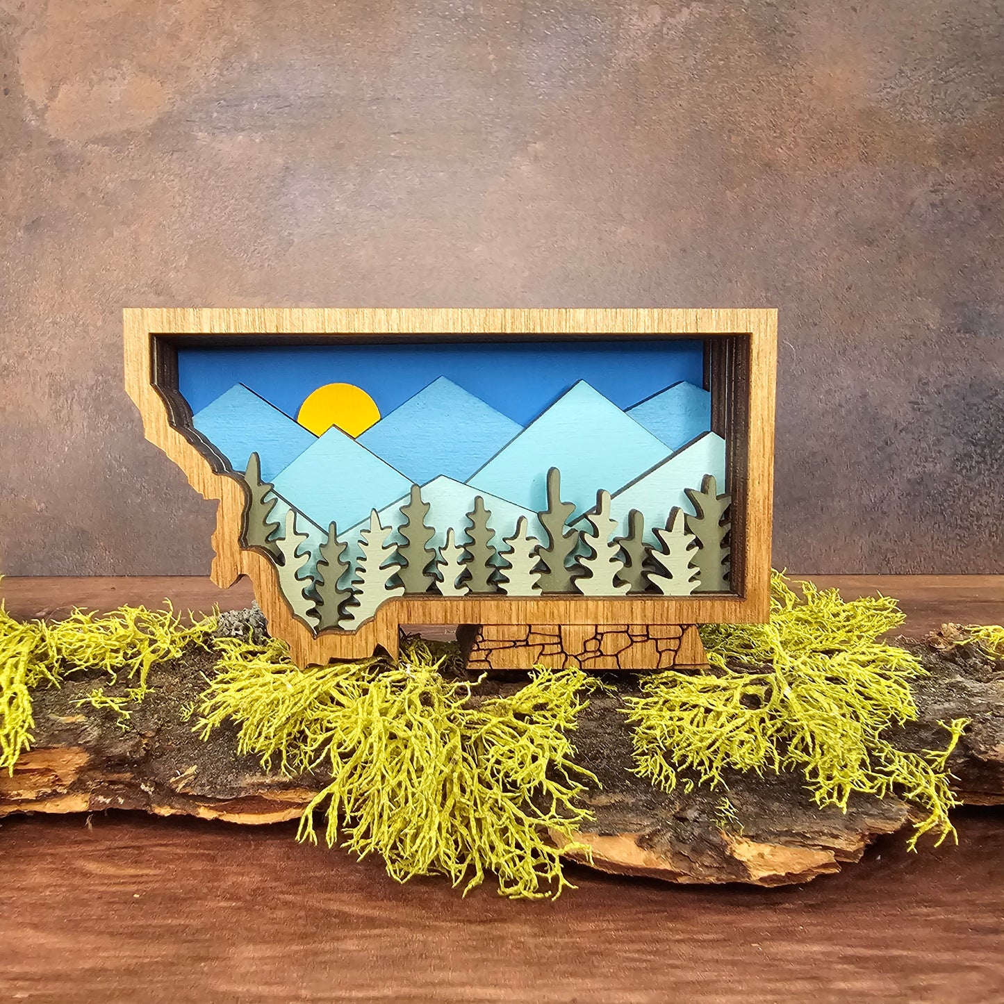 3D Layered Mini Montana