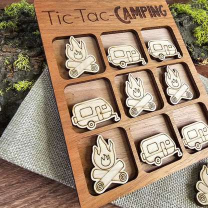 Camping Tic-Tac-Toe Game