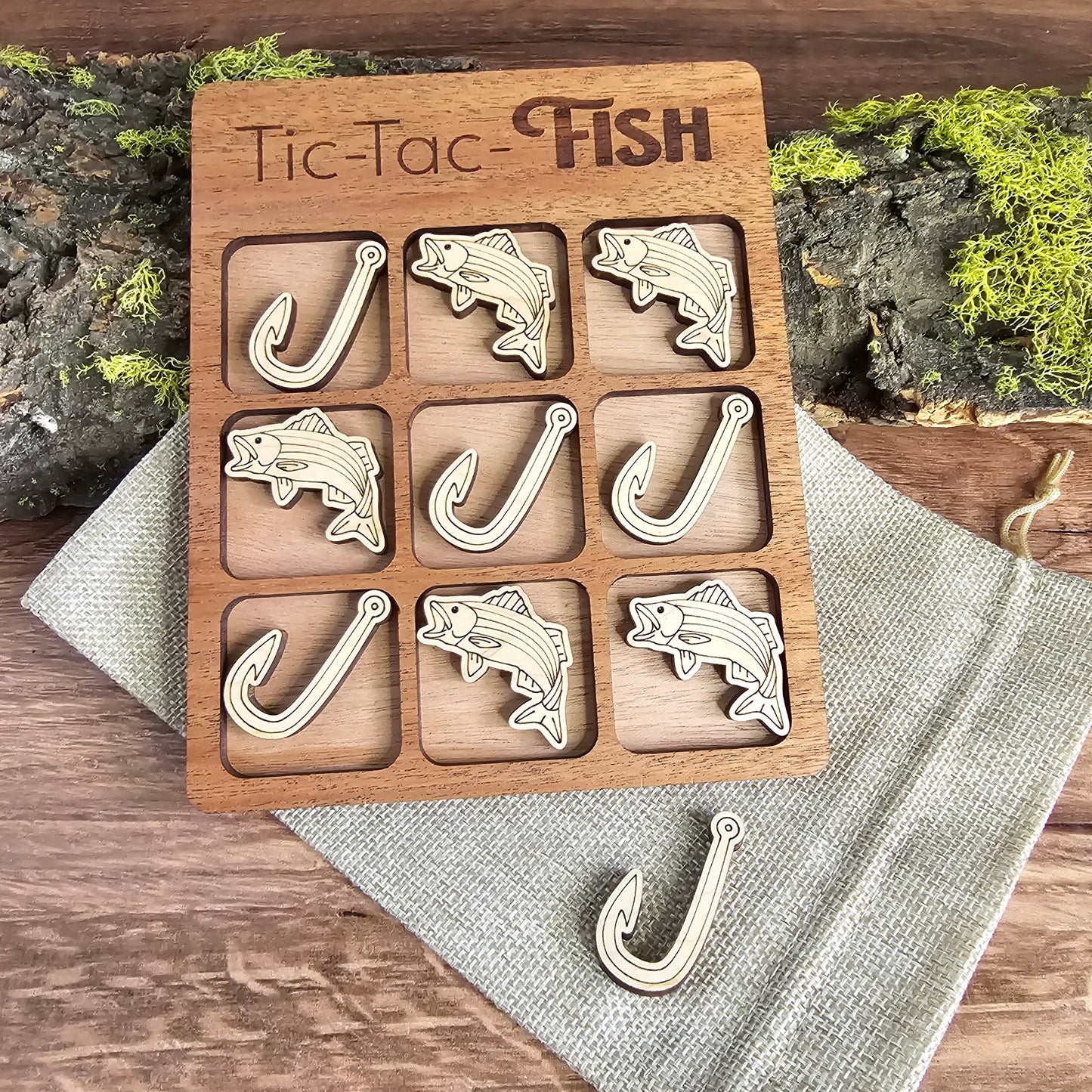 Fishing Tic Tac Toe