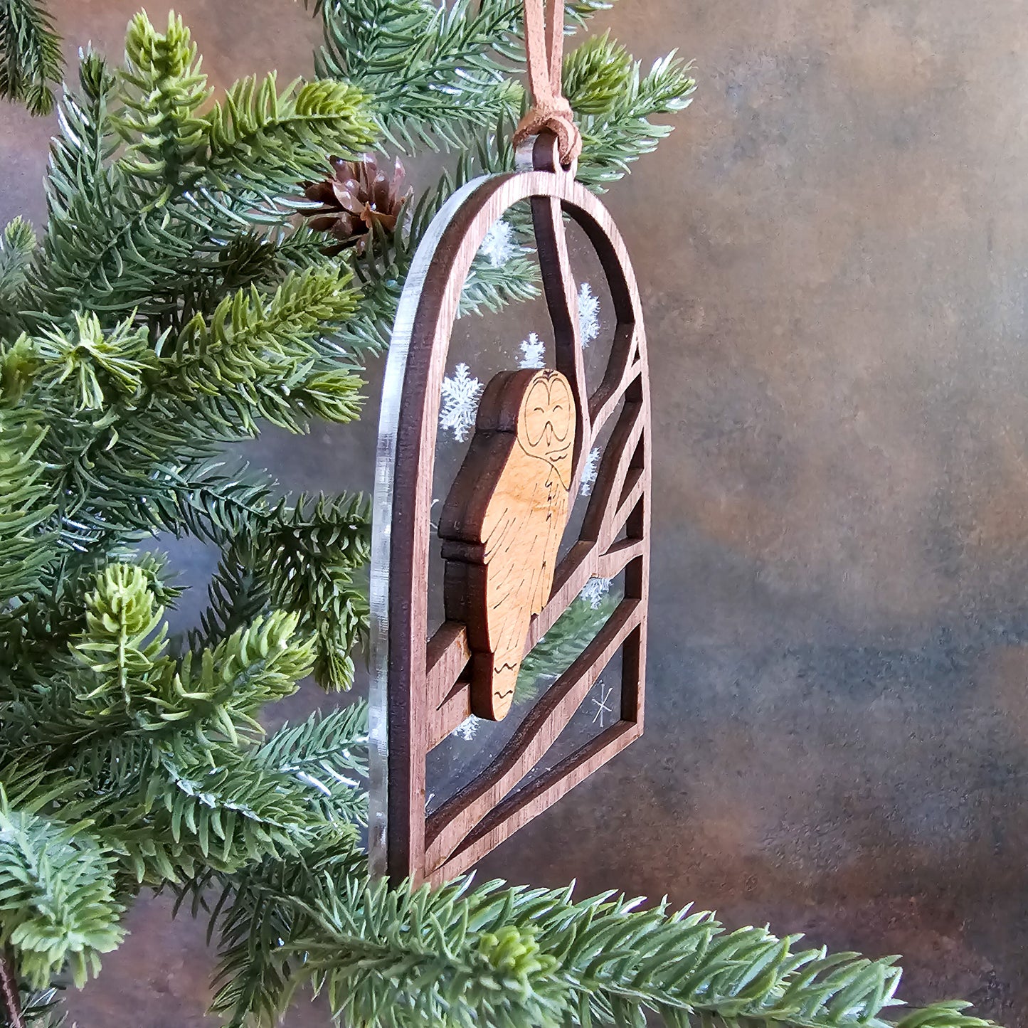 Moose Arch Christmas Tree Ornament