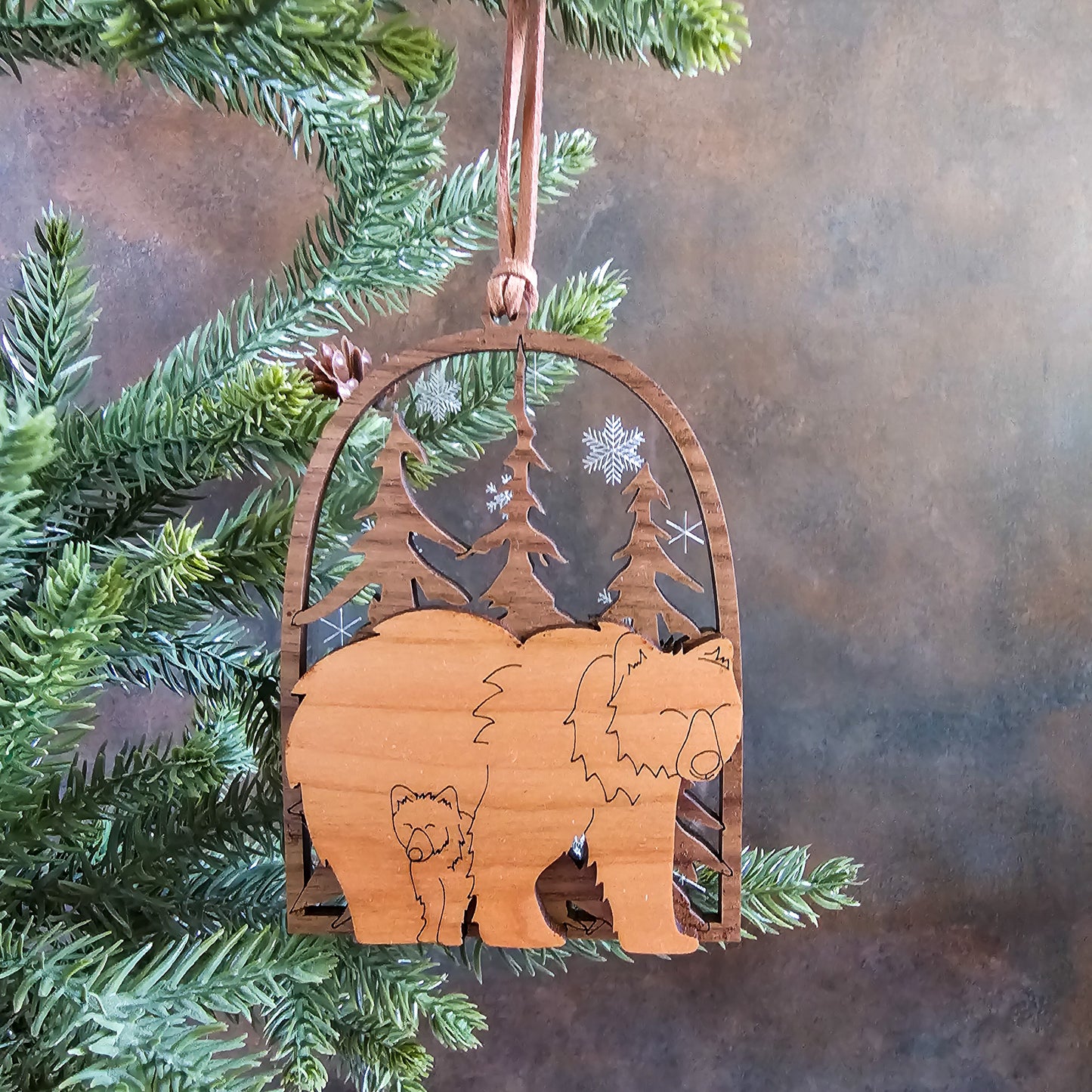 Deer Arch Christmas Tree Ornament