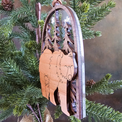 Owl Arch Christmas Tree Ornament