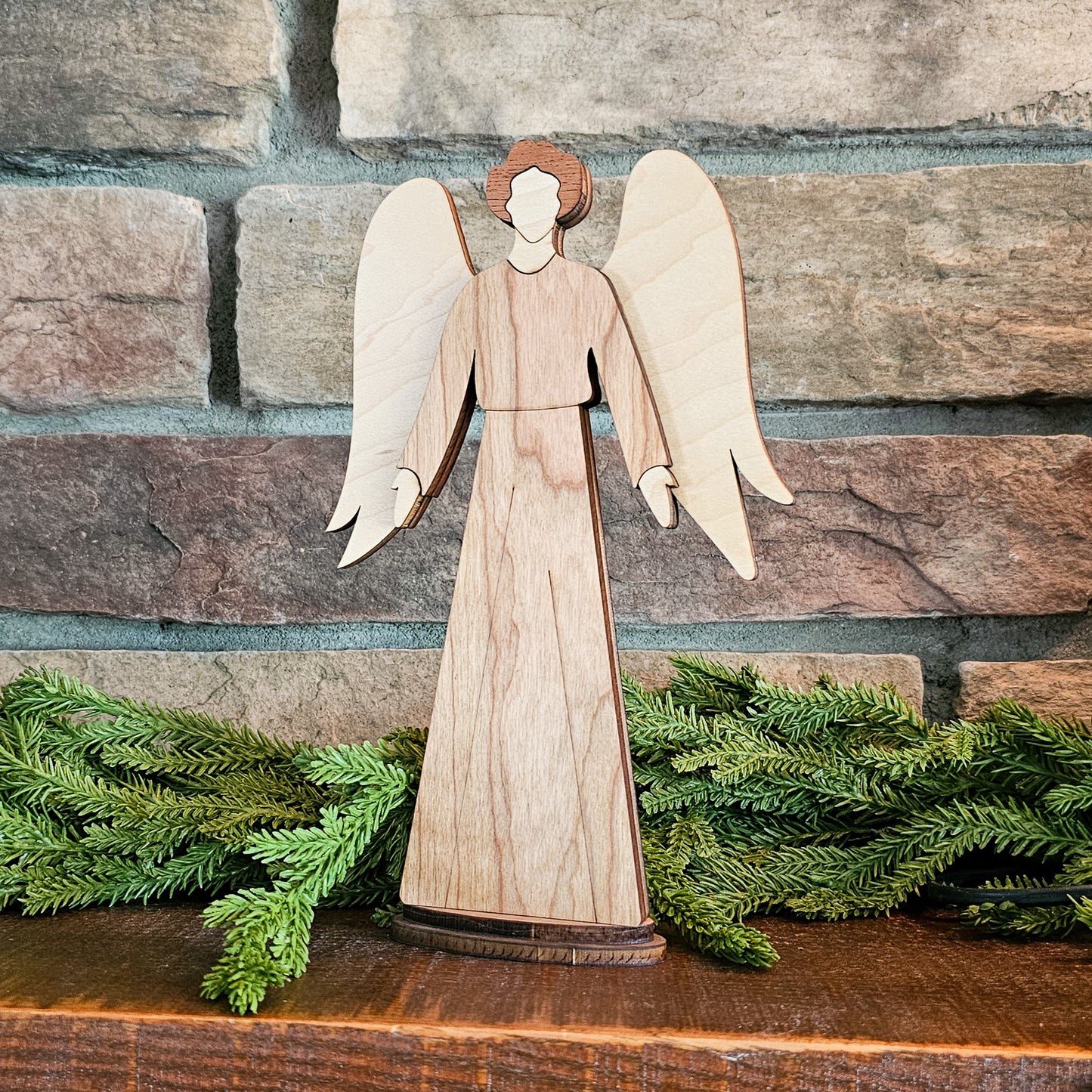 Handcrafted Wooden Nativity Set