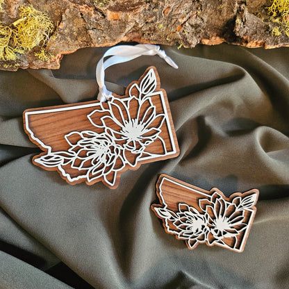 Montana State Flower Magnet
