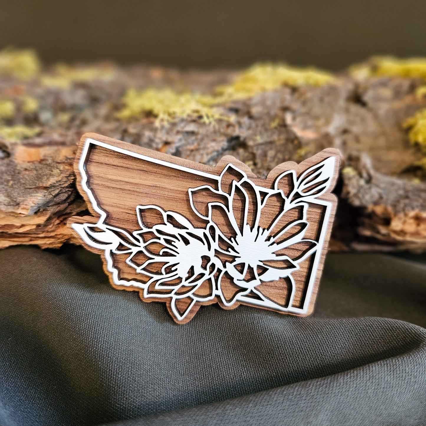 Montana State Flower Magnet