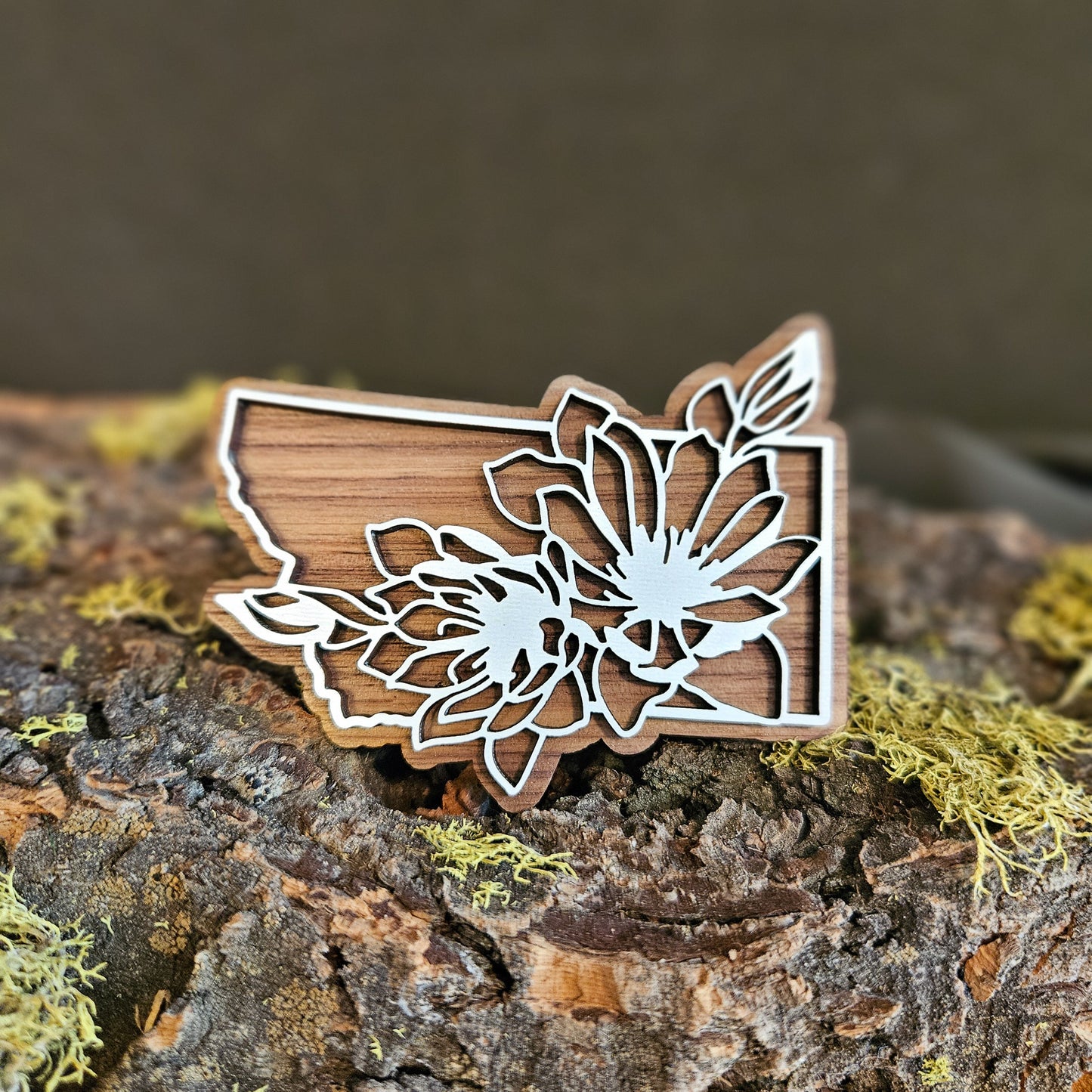 Montana State Flower Magnet