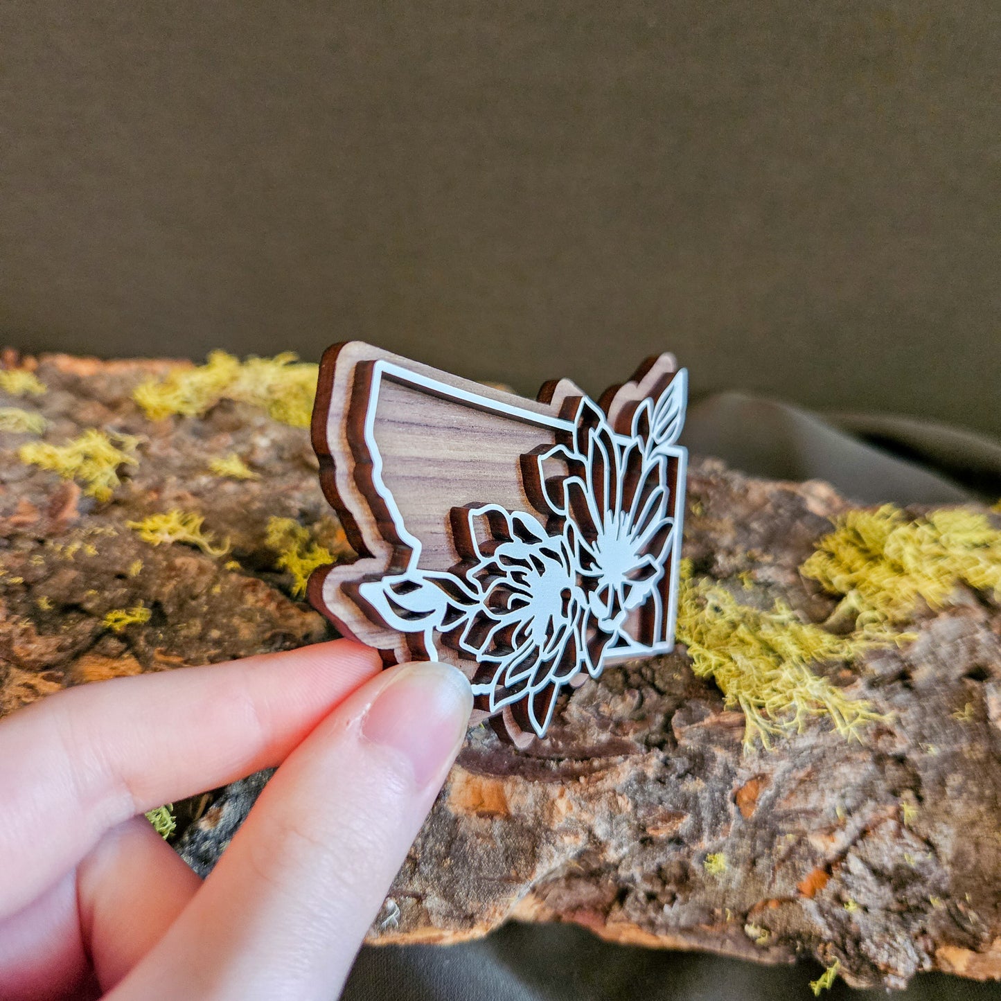 Montana State Flower Magnet