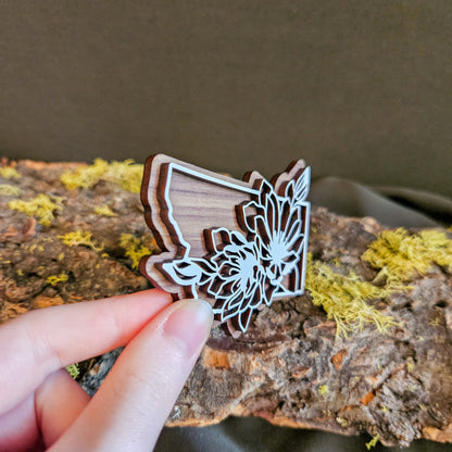 Montana State Flower Magnet