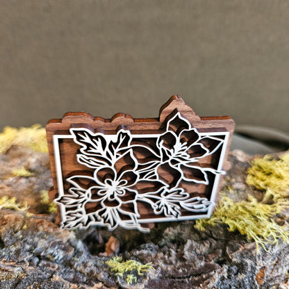 Colorado State Flower Magnet