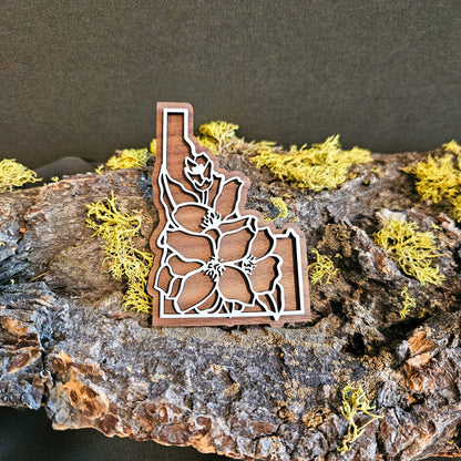 Idaho State Flower Magnet