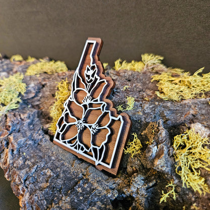 Idaho State Flower Magnet