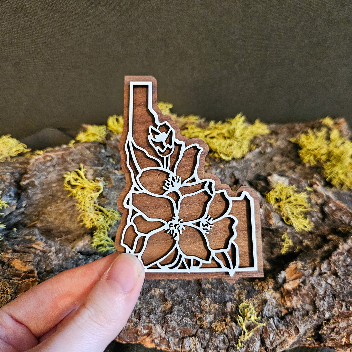 Idaho State Flower Magnet