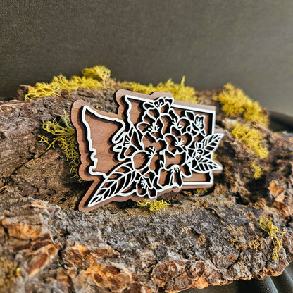 Washington State Flower Magnet