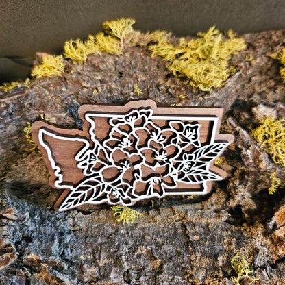 Washington State Flower Magnet