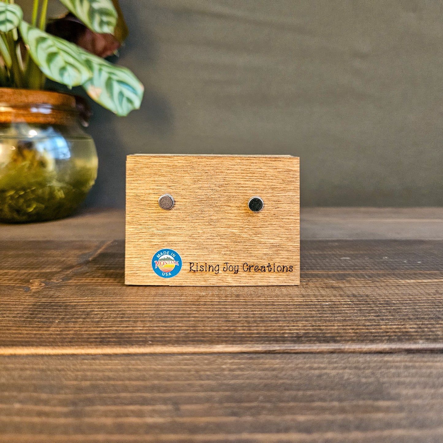 Mini Colorado Mountain Wood Magnet