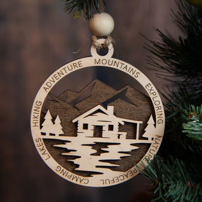 Retro Camper Christmas Tree Ornament (Great Outdoors Collection)