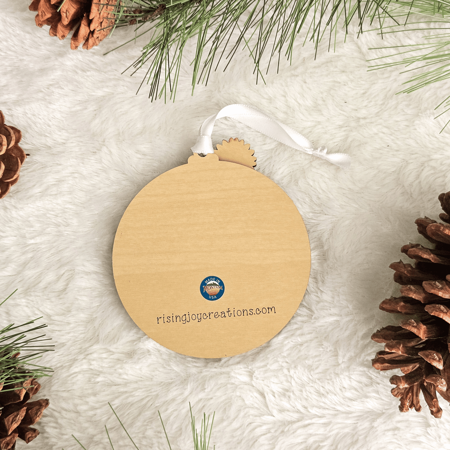 Polar Bear Christmas Countdown Ornament