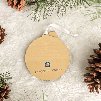 Polar Bear Christmas Countdown Ornament