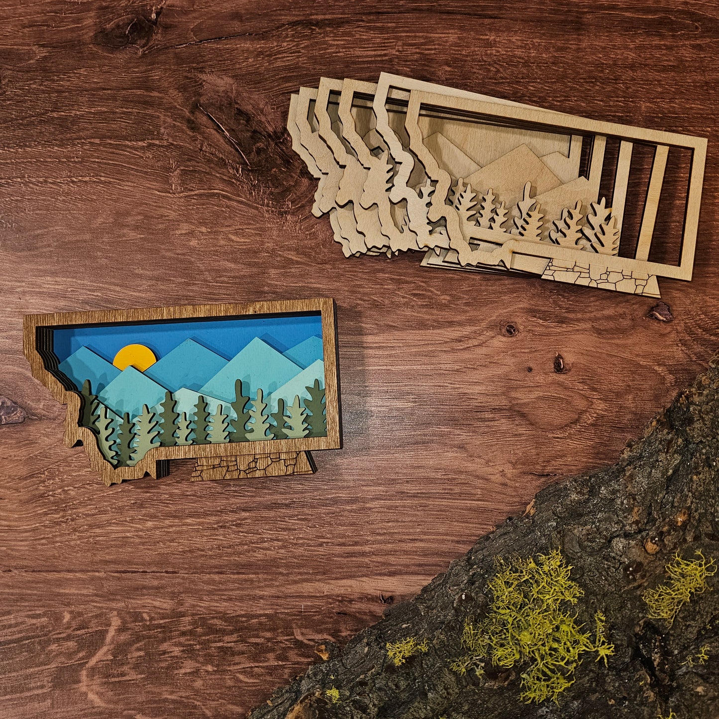 3D Layered Montana Art DIY Kit