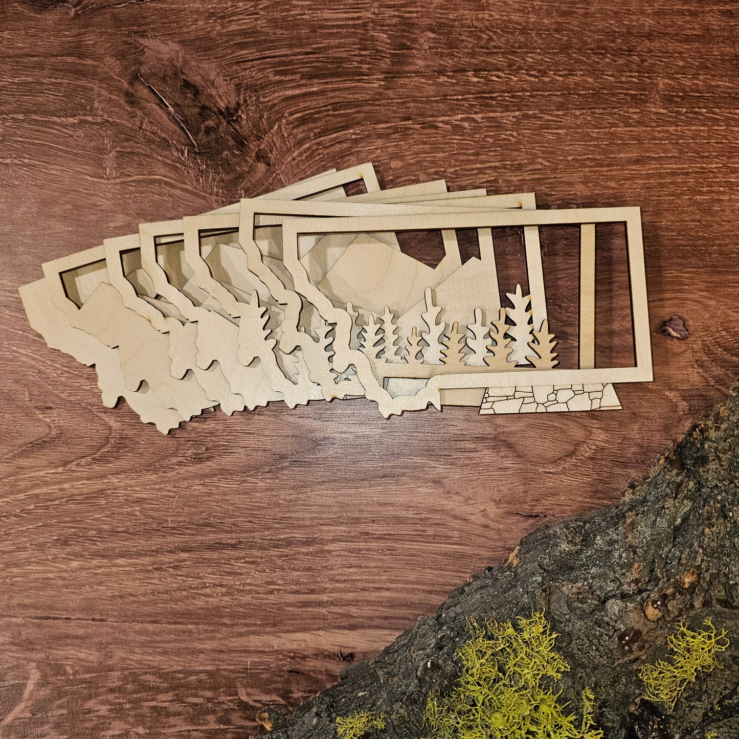 3D Layered Montana Art DIY Kit