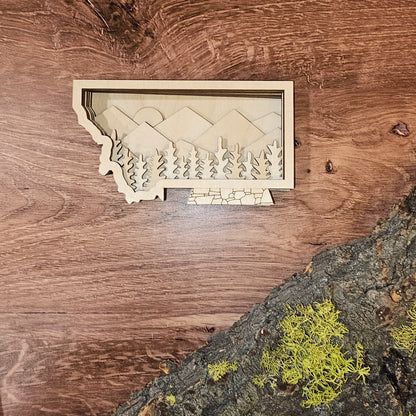3D Layered Montana Art DIY Kit