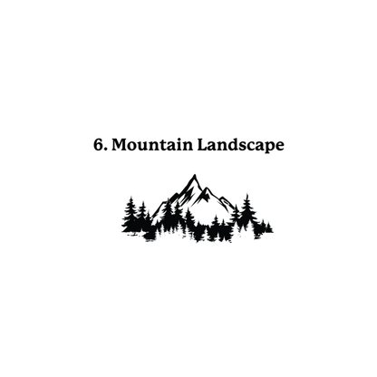 Personalized Blue Wave Knife