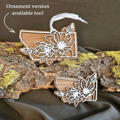Montana State Flower Magnet